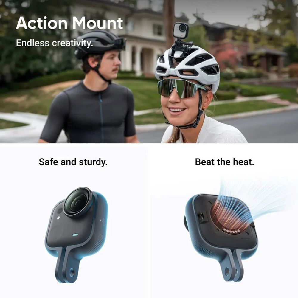 Insta360 GO Ultra Premium Fahrrad-Bundle