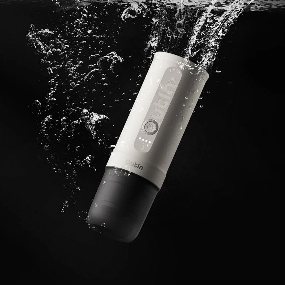 OutIn Nano Portable Electric Espresso Machine – Perlmuttweiß