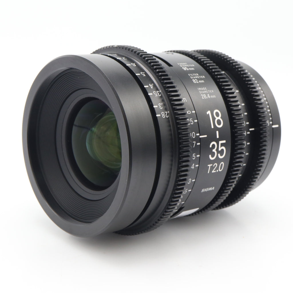 Sigma 18-35mm T2 Cine High Speed Zoom Canon EF used