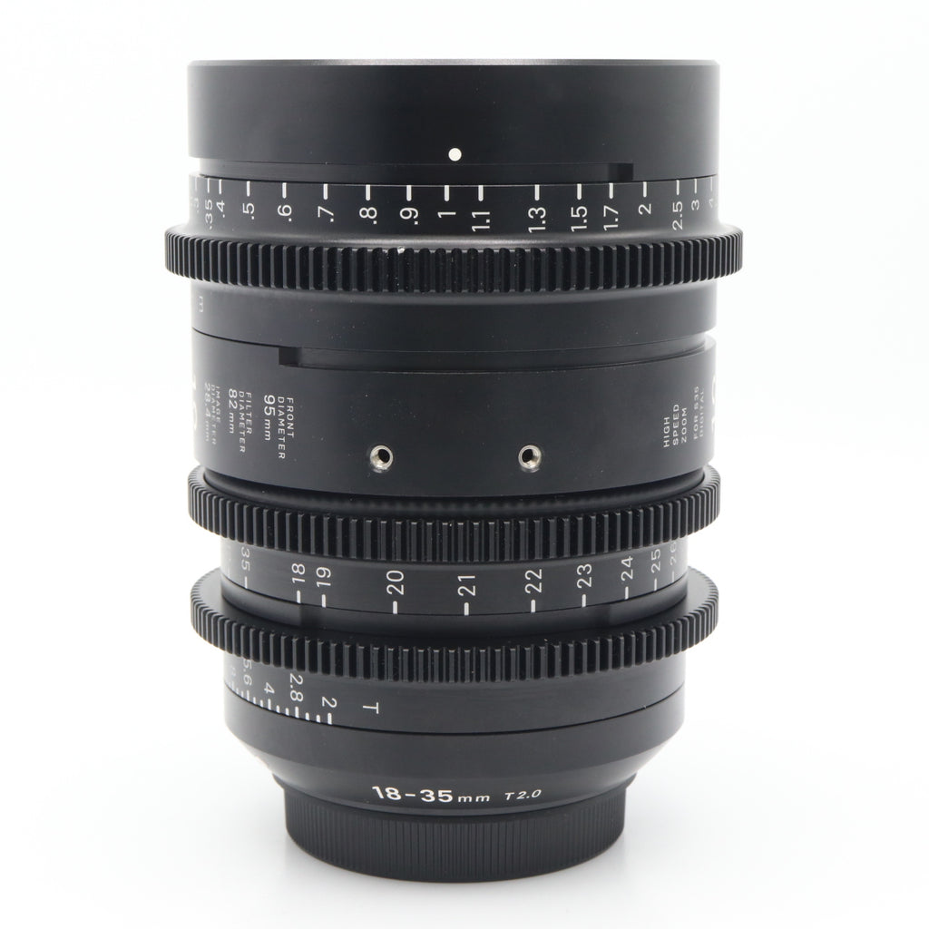 Sigma 18-35mm T2 Cine High Speed Zoom Canon EF used