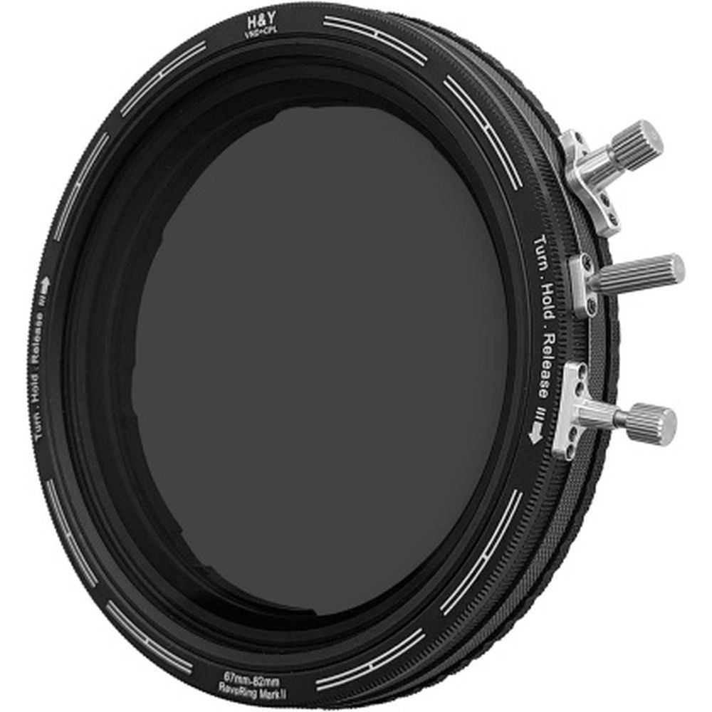 H&Y Revoring ND-1000 + CPL-Filter MK II 58-77mm