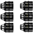 DZOFILM Vespid Prime 2 18/24/35/50/85/105mm T1.9 PL mit Case (Meterskala)