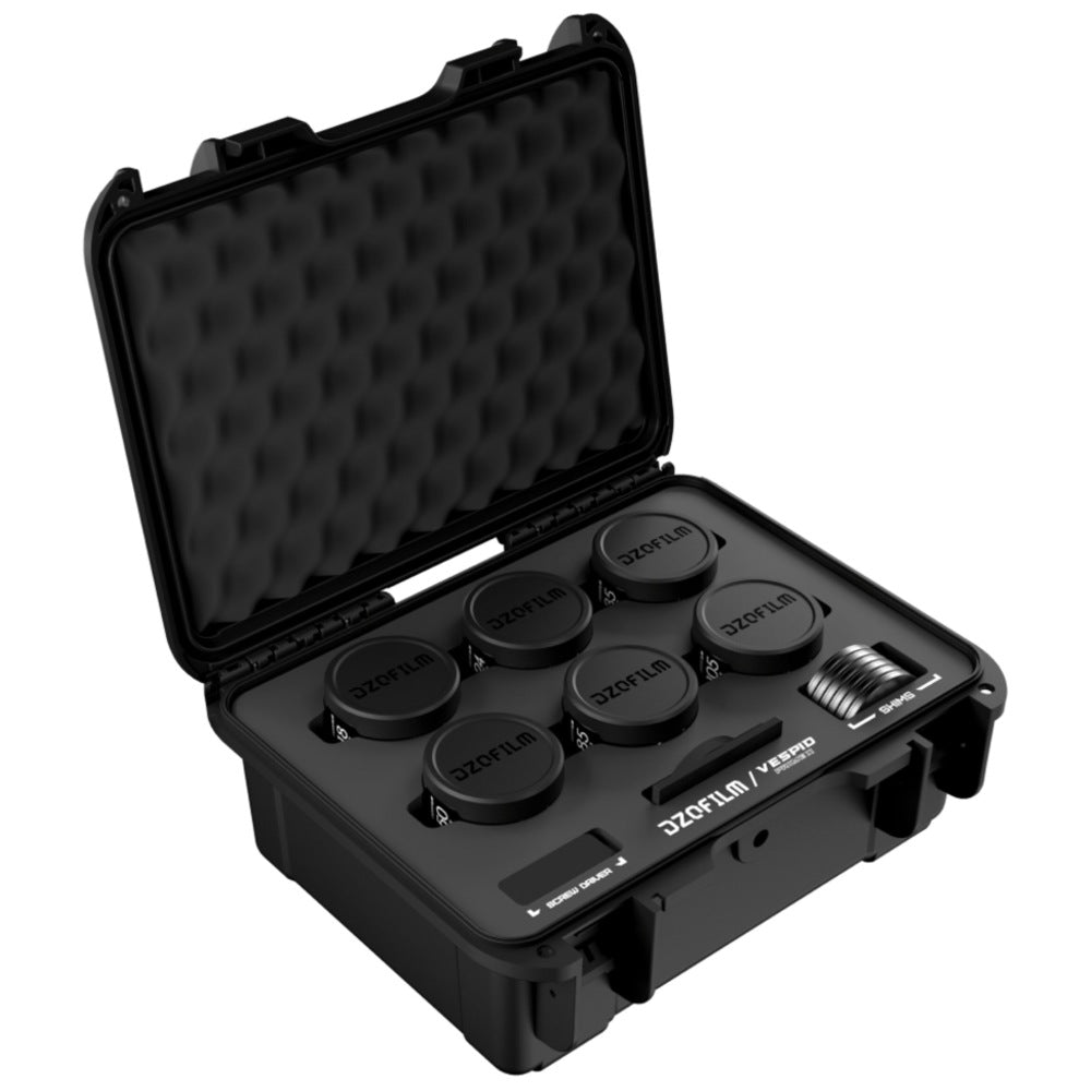 DZOFILM Vespid Prime 2 18/24/35/50/85/105mm T1.9 PL mit Case (Meterskala)