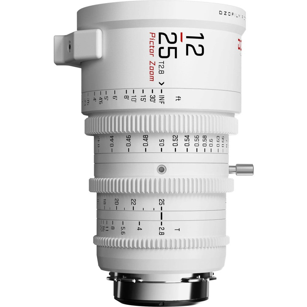 DZOFilm Pictor Zoom 3-Linsen-Kit 12-25/20-55/50-125 T2.8 – Weiß