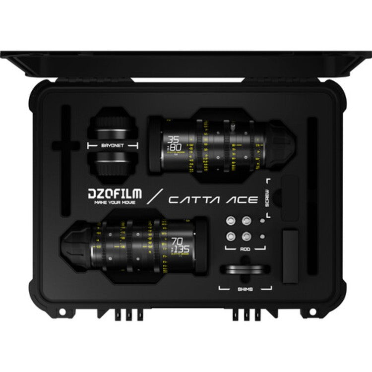 DZOFilm Hard Schutzhülle für Catta Ace 2-Objektiv-Kit (Pelican Hard Schutzhülle)