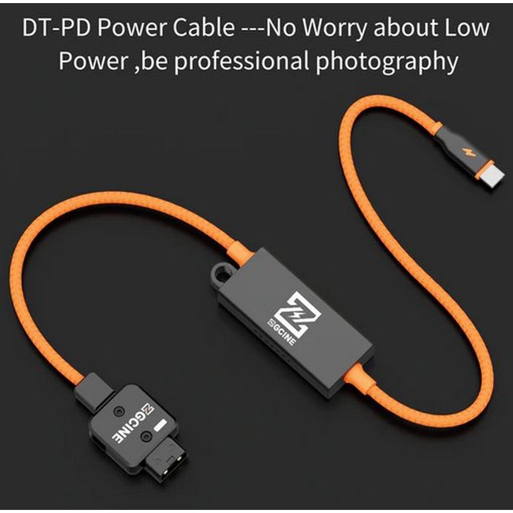 ZGCINE D-Tap auf USB-C PD bidirektionales Stromkabel