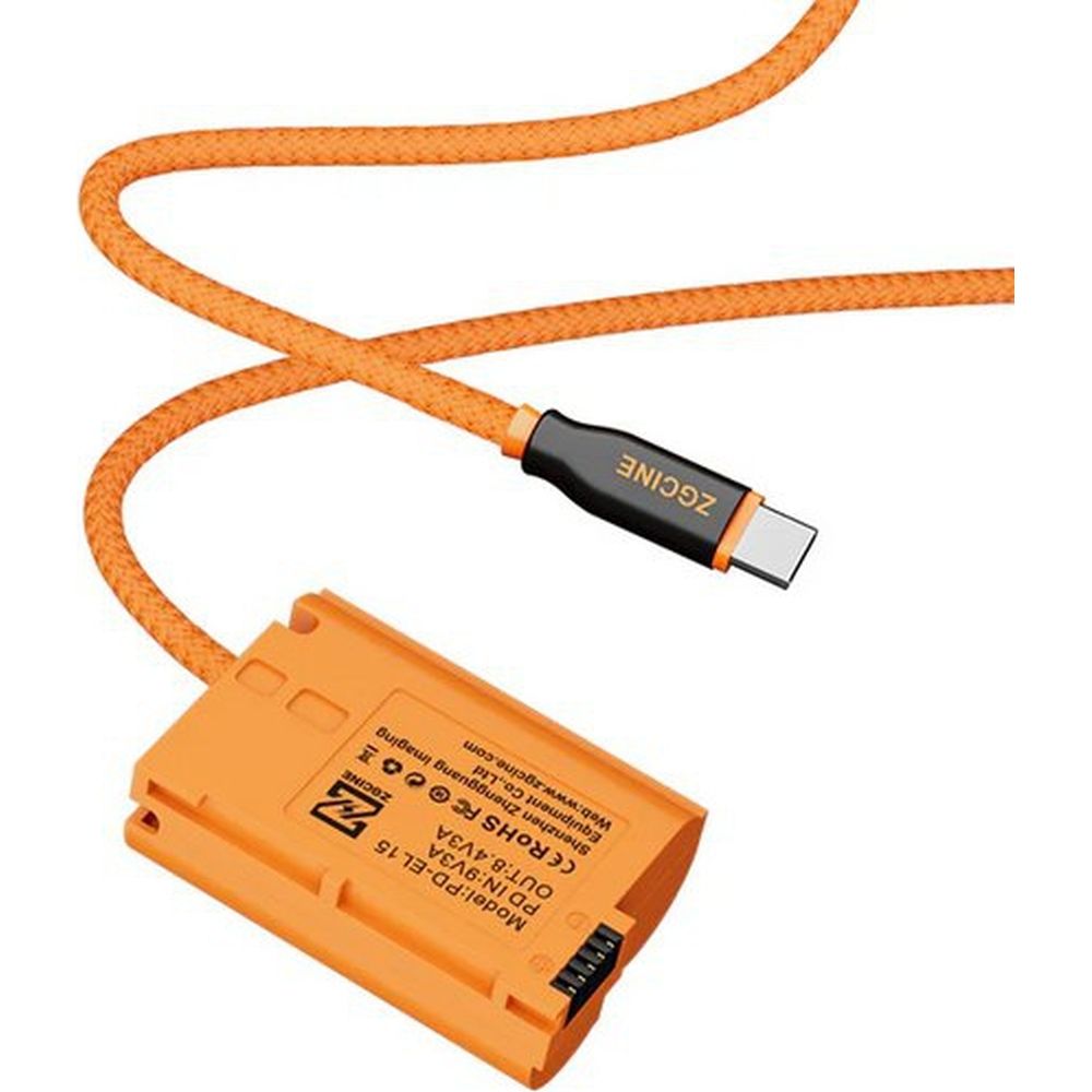 ZGCINE USB-C auf EL15 Dummy-Batteriekabel
