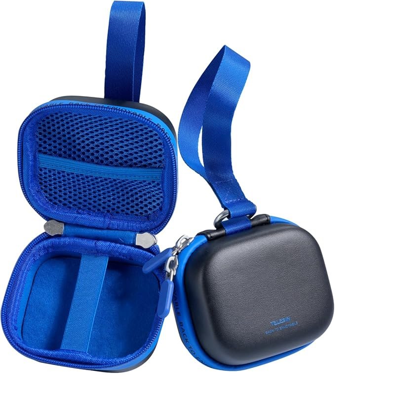 Telesin Mini Actioncam Hard Schutzhülle Universal – Schwarz/Blau