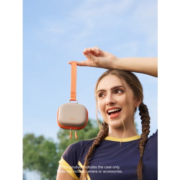 Telesin Mini Action Cam Hard Schutzhülle Universal – Grau/Orange