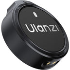 Ulanzi A21 Drahtloses Mikrofon-Set mit Tasche und USB-C-Anschluss – Schwarz