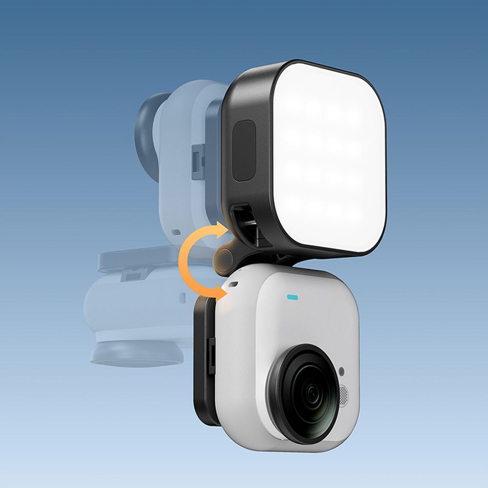 Ulanzi IN07 Mini-Videoleuchte magnetisch für Insta360 GO Ultra