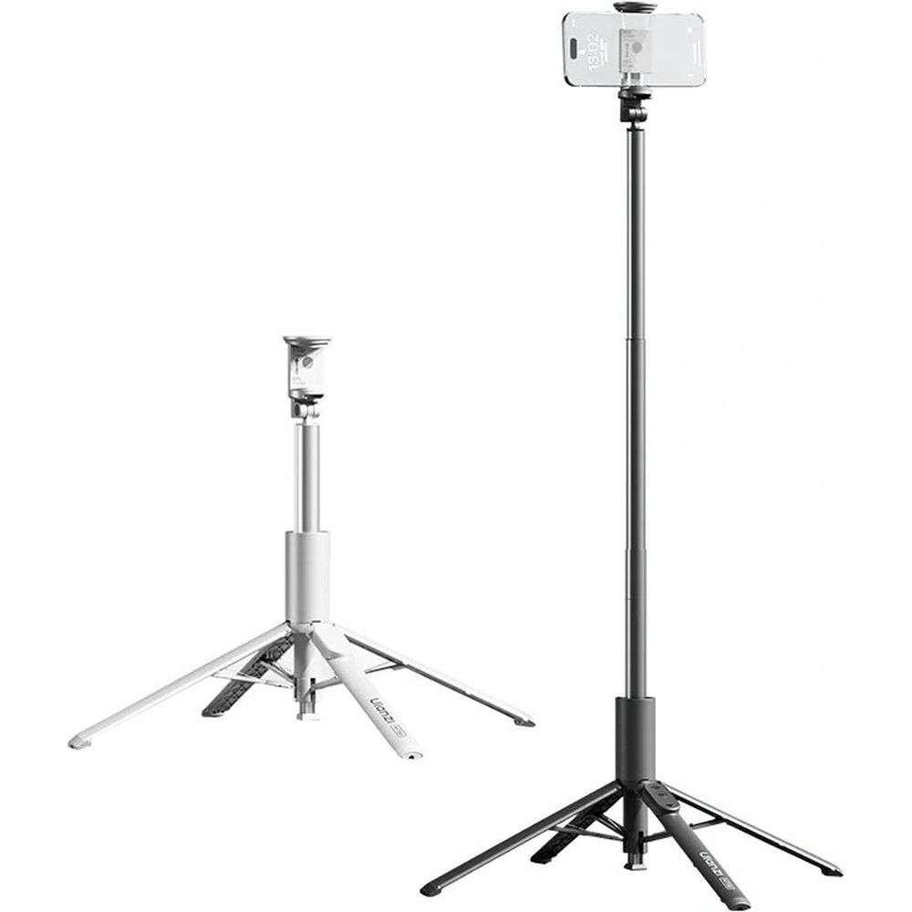 Ulanzi MT86 Quadpod Auto-Open Stativ 150cm mit Klemme - Weiß