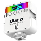 Ulanzi VL49 RGB Mehrfarben-LED-Videoleuchte – Weiß