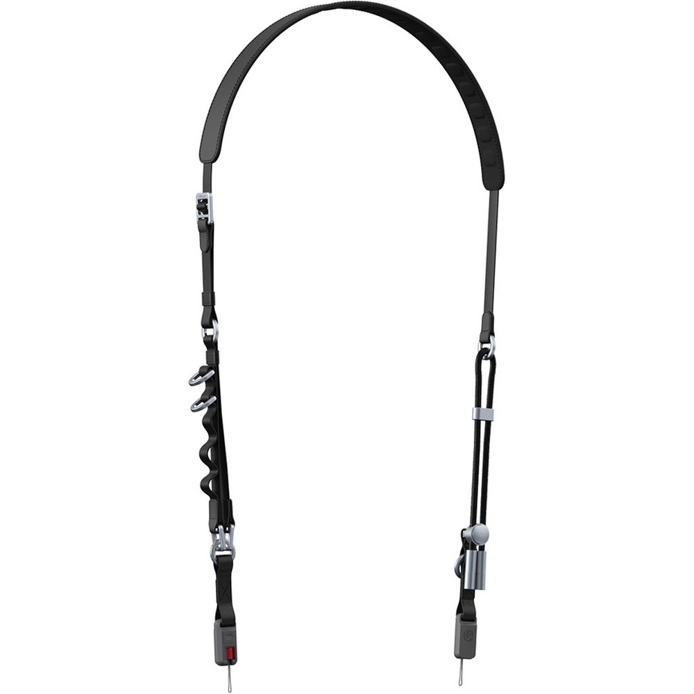 Ulanzi YF01 Kamera- und Smartphone-Tragegurt mit USB-Kabel – Schwarz