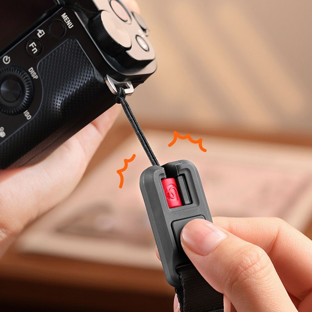 Ulanzi YF01 Kamera- und Smartphone-Tragegurt mit USB-Kabel – Orange