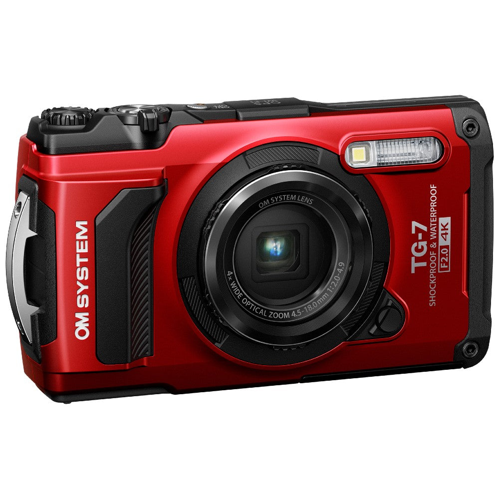 OM SYSTEM Tough TG-7 rot Tauchkit