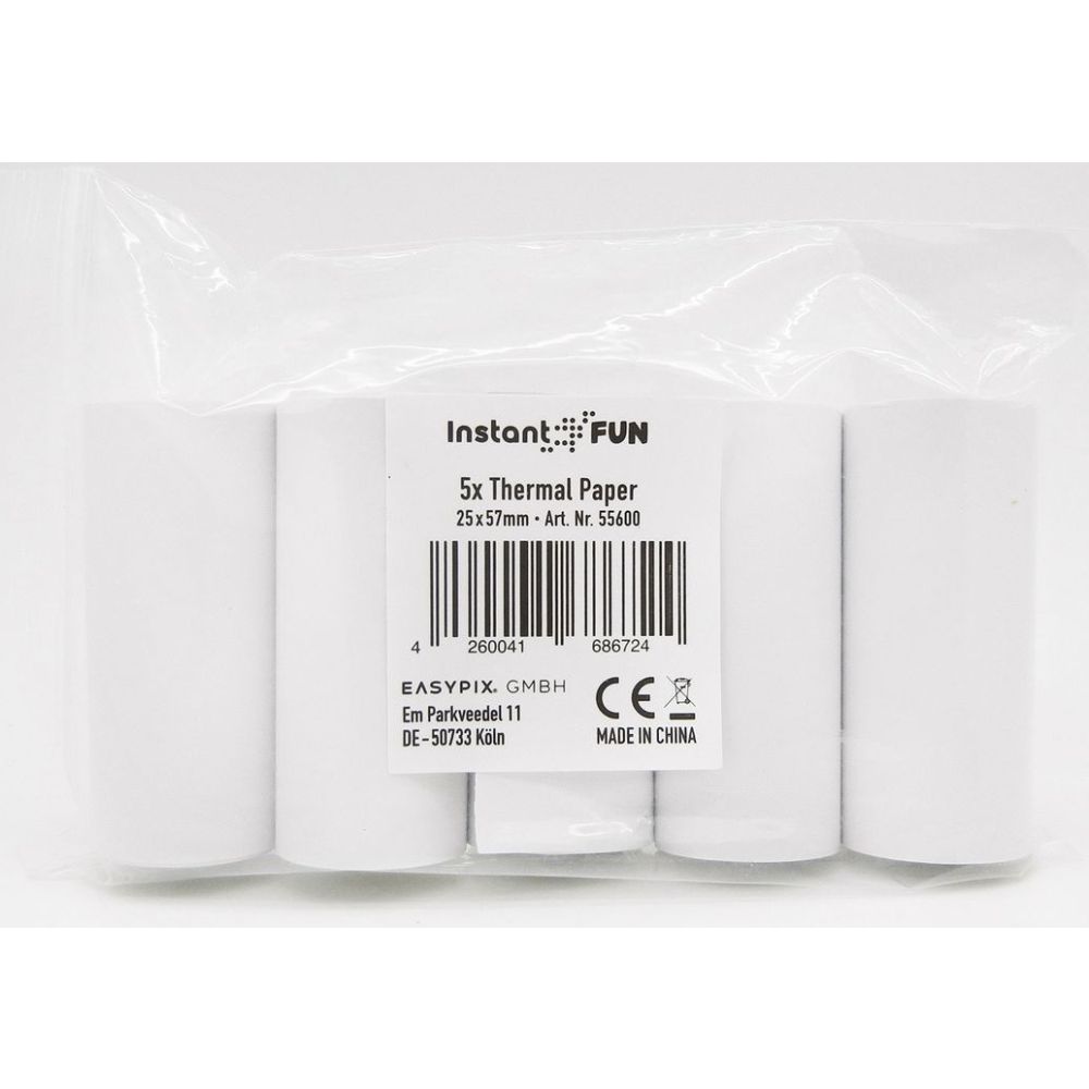 Easypix InstantFUN 5x Thermodruckpapierrollen