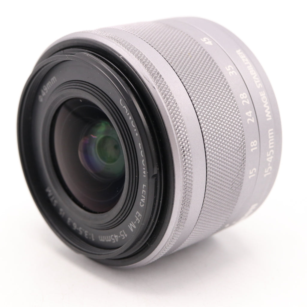 Canon EF-M 15-45mm f/3.5-6.3 IS STM silber gebraucht