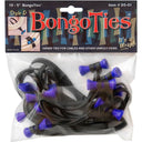 Bongo Ties Peacock (Blaue Anstecknadel)