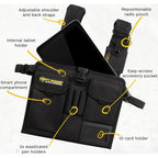 Dirty Rigger Chest Mate Pro, Dirty Rigger Freisprech-Tablet-Halterung