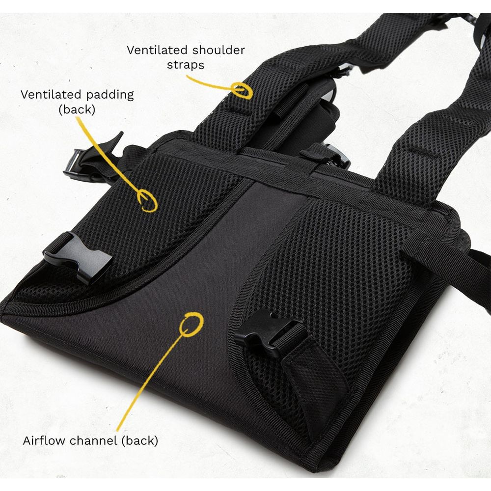 Dirty Rigger Chest Mate Pro, Dirty Rigger Freisprech-Tablet-Halterung