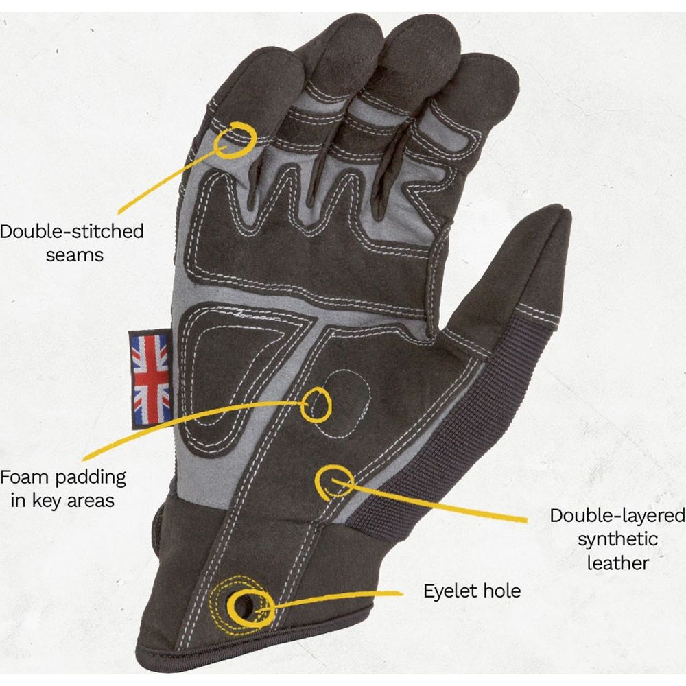 Dirty Rigger Comfort Fit Riggerhandschuh (V1.6) L