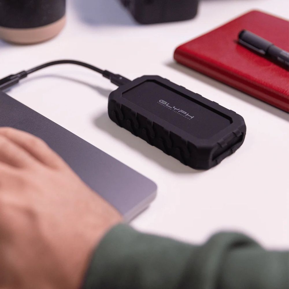 Glyph Atom EX20 High-Intensity USB-C (3.2, Gen 2x2) NVMe SSD, busgespeist – 8 TB