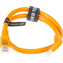 Tether Tools TetherPro Optima 10G USB-C, 51 cm (Gerader auf rechtwinkliger Adapter) Orange
