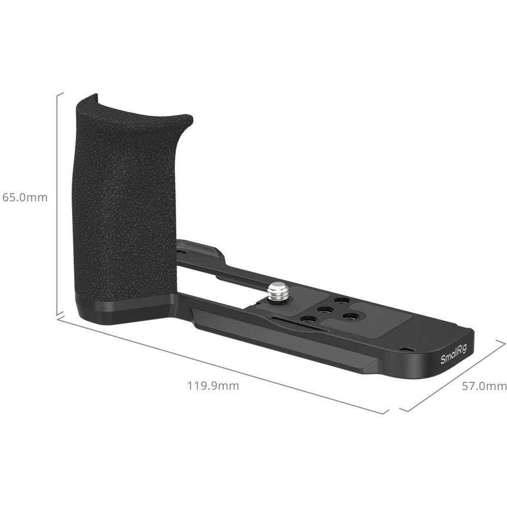 SmallRig 5808 L-Shaped Mount Plate with Handle for Canon PowerShot V1, Black