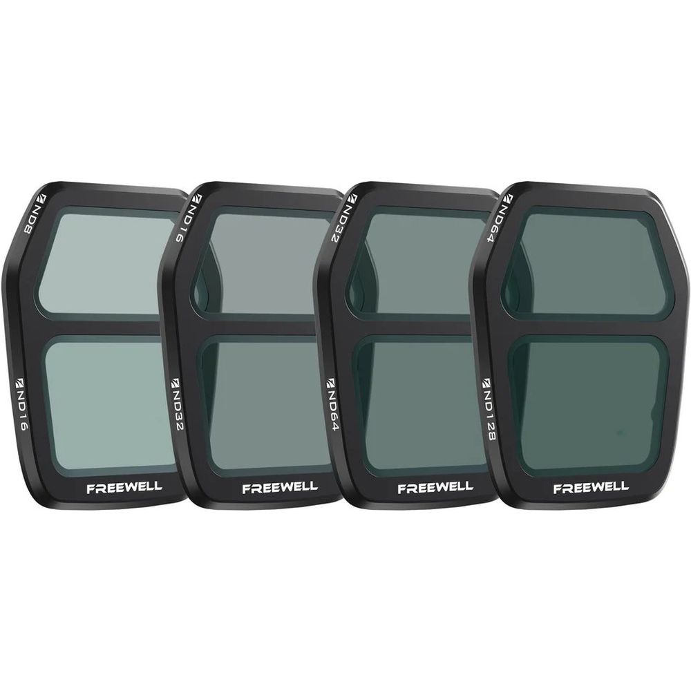 Freewell DJI Air 3S Filter – Split ND – 4er-Pack