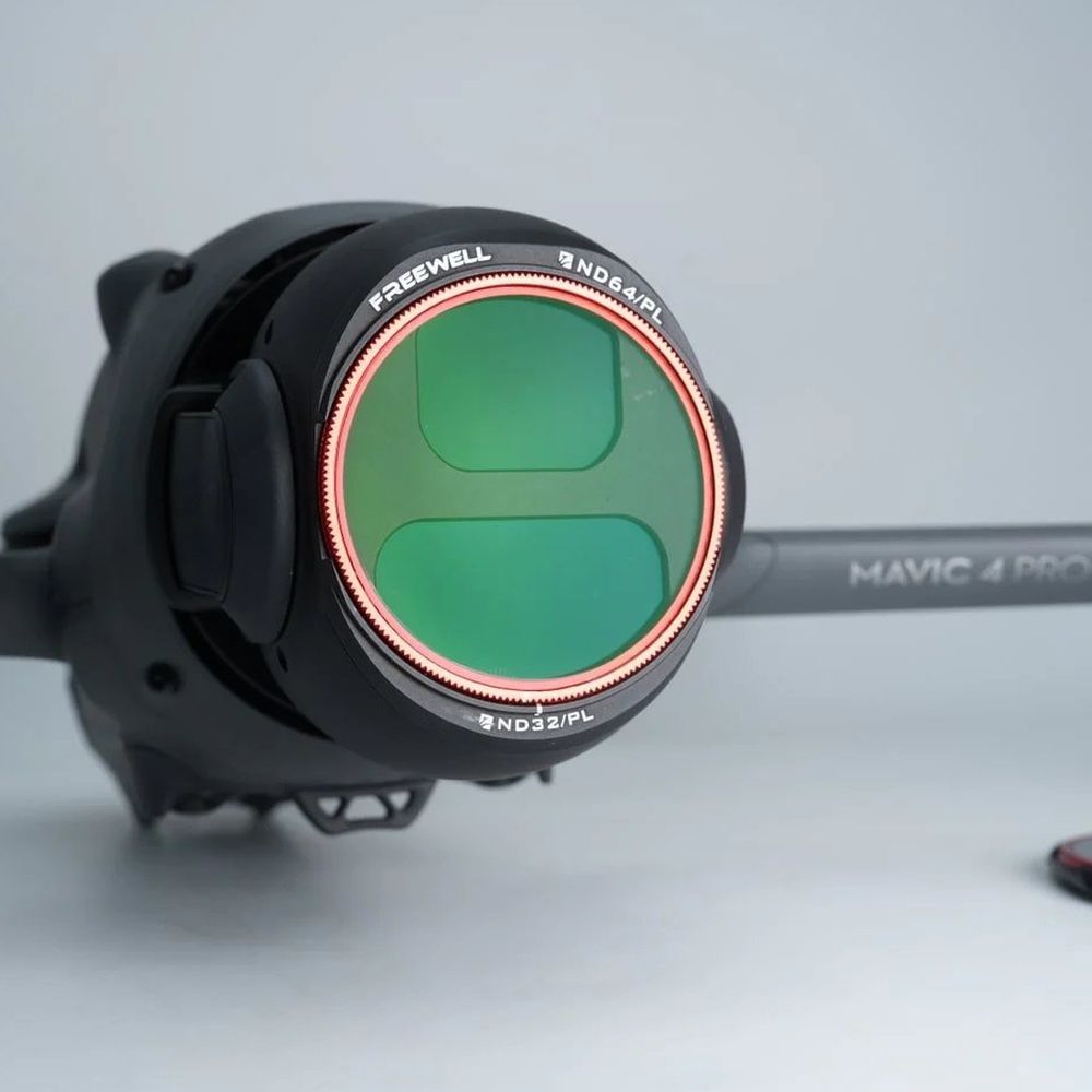 Freewell DJI Mavic 4 Pro Split ND/PL Filter Bright Day - 4er-Pack