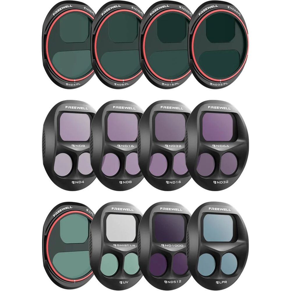 Freewell DJI Mavic 4 Pro Split-Filter Mega - 12er-Pack