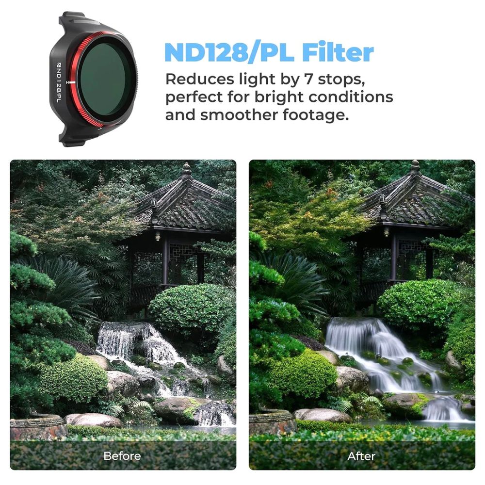 Freewell DJI Mini 5 Pro Filter Bright Day - 6er-Pack