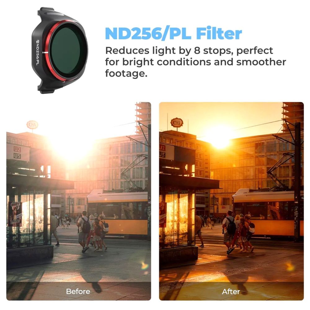 Freewell DJI Mini 5 Pro Filter Bright Day - 6er-Pack