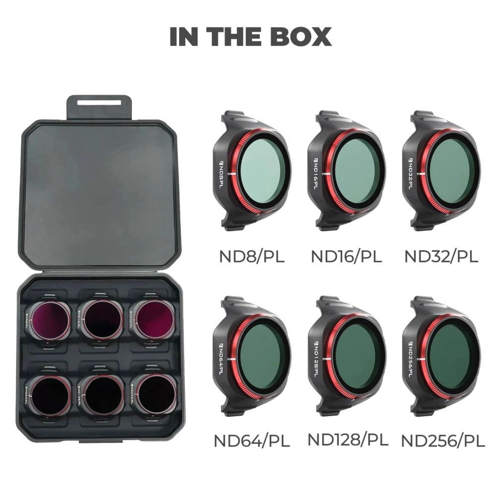 Freewell DJI Mini 5 Pro Filter Bright Day - 6er-Pack