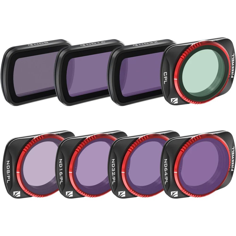 Freewell DJI Osmo Pocket 3 Filters - All Day - 8Pack