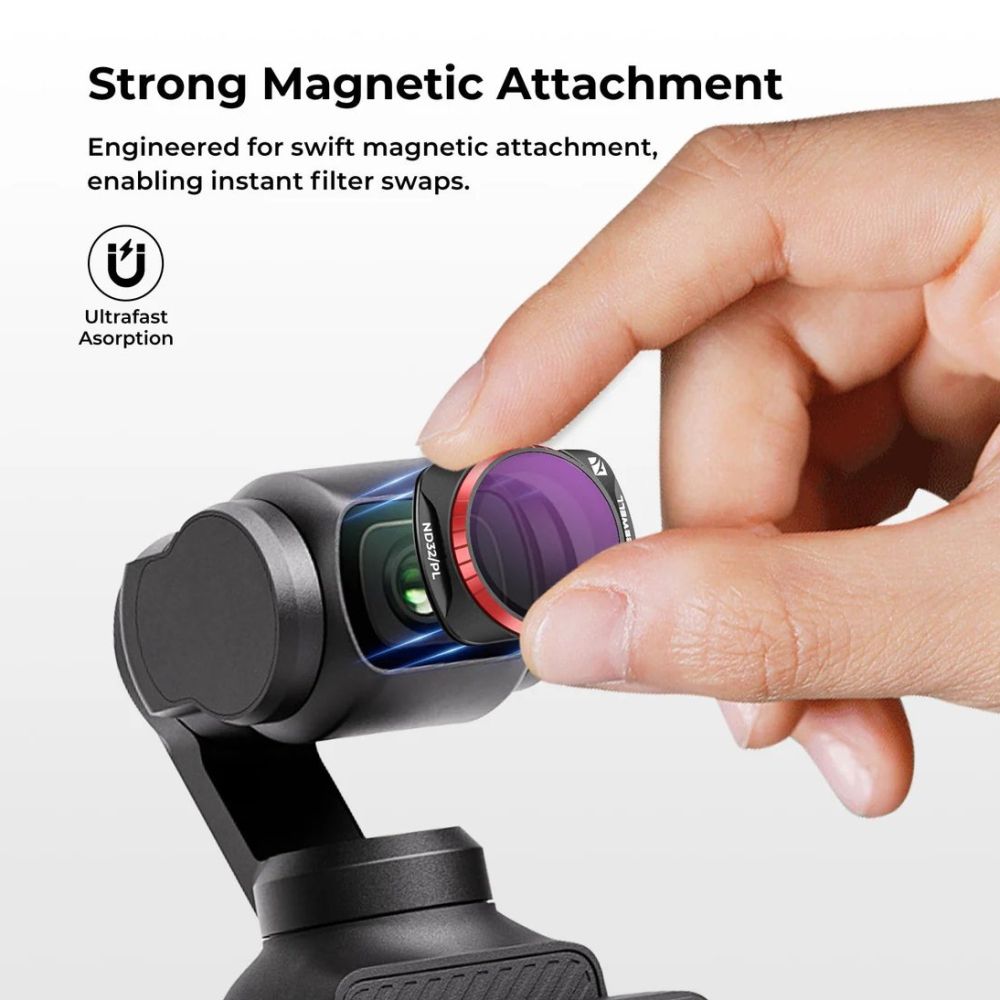 Freewell DJI Osmo Pocket 3 Filter – Mega-Kit – 14er-Pack