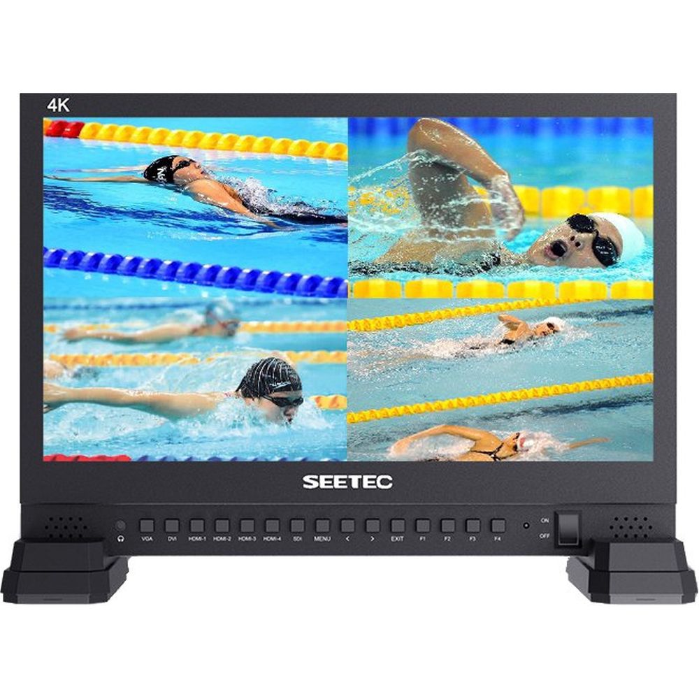 SEETEC 4K156-9HSD 15.6 Inch 4K 3840x2160 Director Broadcast Monitor SDI