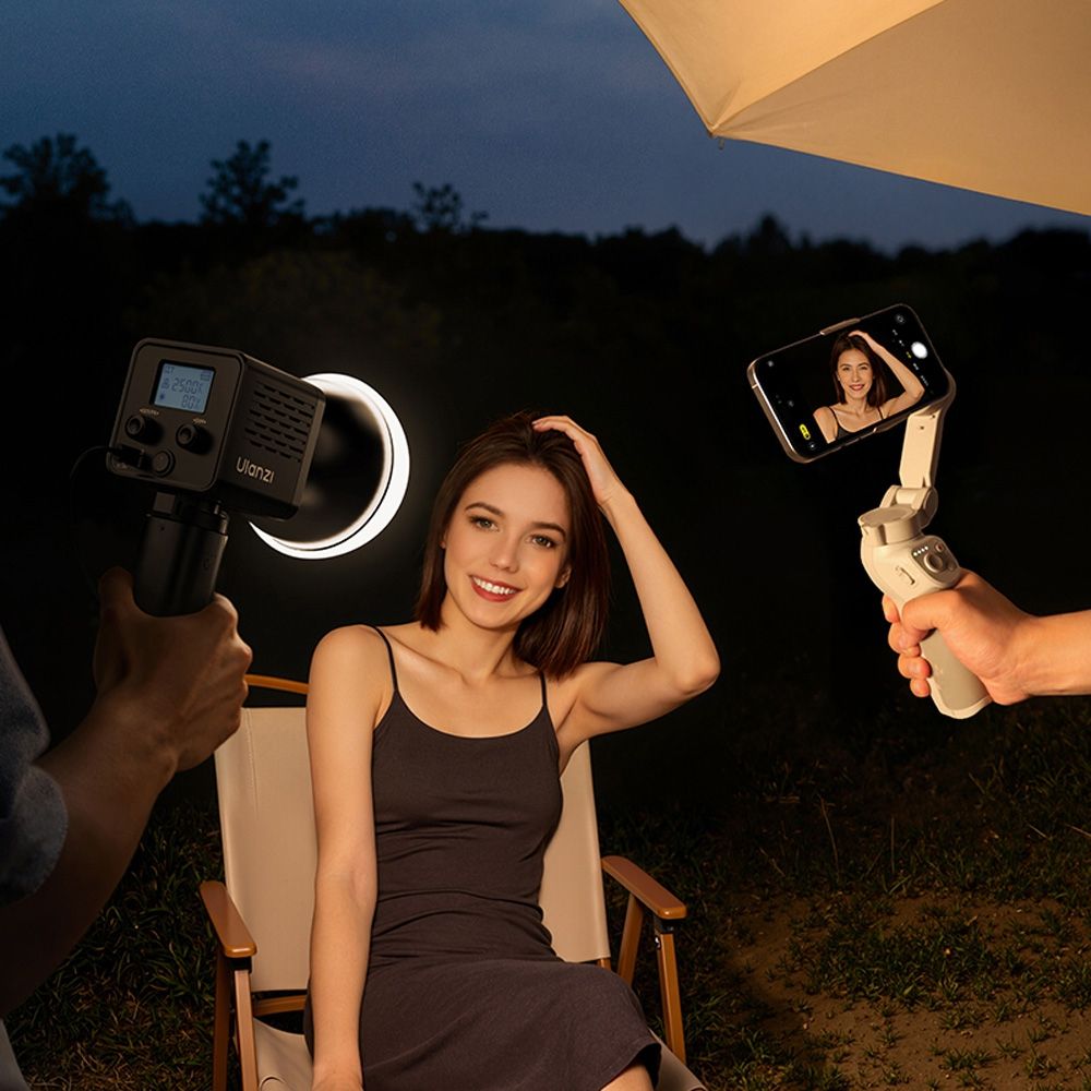 Ulanzi C60 60W Zweifarbige Videoleuchte (EU-Stecker)