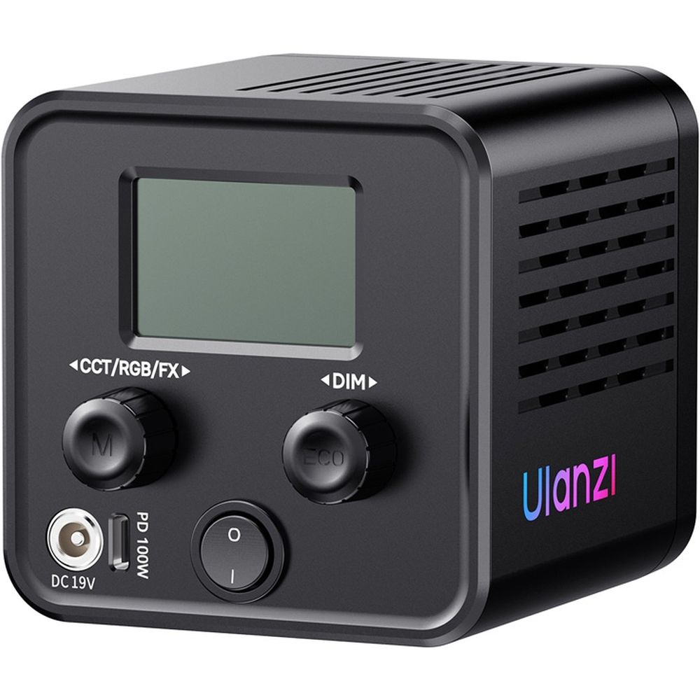 Ulanzi C60RGB 60W Zweifarbige Videoleuchte (RGB, EU-Stecker)