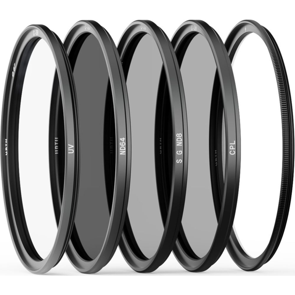 Urth 62mm Magnetisches Landschaftsfilter-Set Plus+ (UV, CPL, SGND8, ND64)