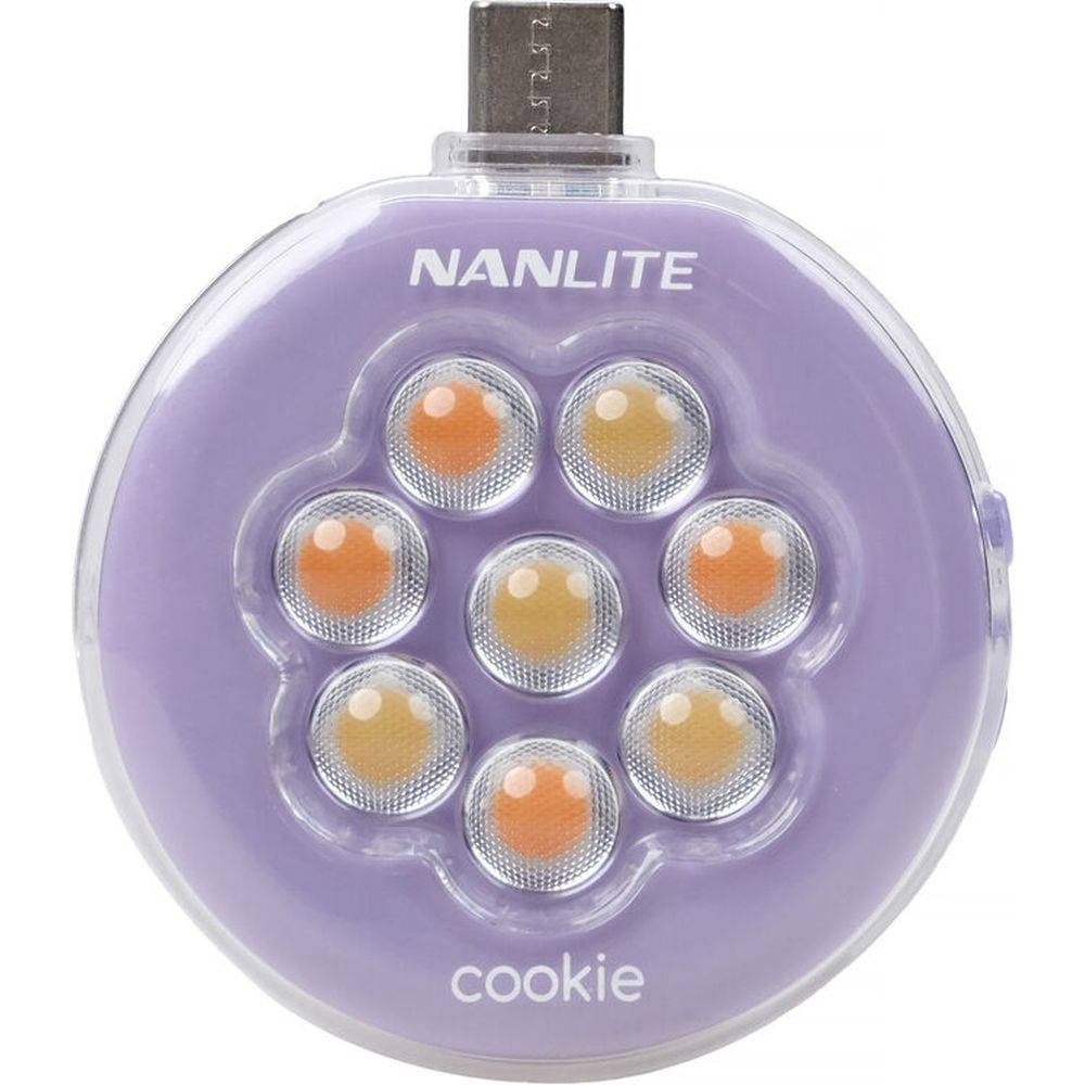 Nanlite Cookie LED Mini-Lichterkette (Lavendel)