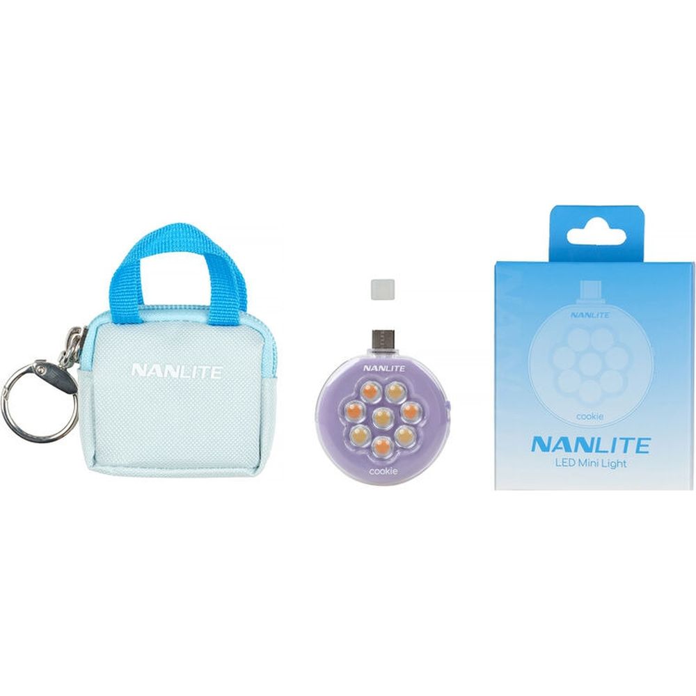 Nanlite Cookie LED Mini-Lichterkette (Lavendel)