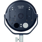 Nanlite Miro 60c LED Full-color Round Panel Light (midnight blue)
