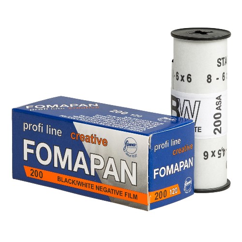 Foma Fomapan Creative 200 ISO 120 Black & White Film - 2 Pack