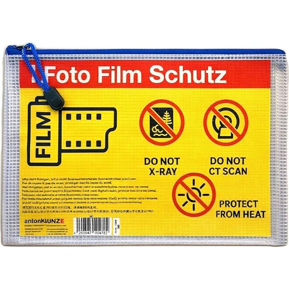Domke Filmguard Photo Film Protection A5 Bag for 10 x 35mm / 120 Film - Blue