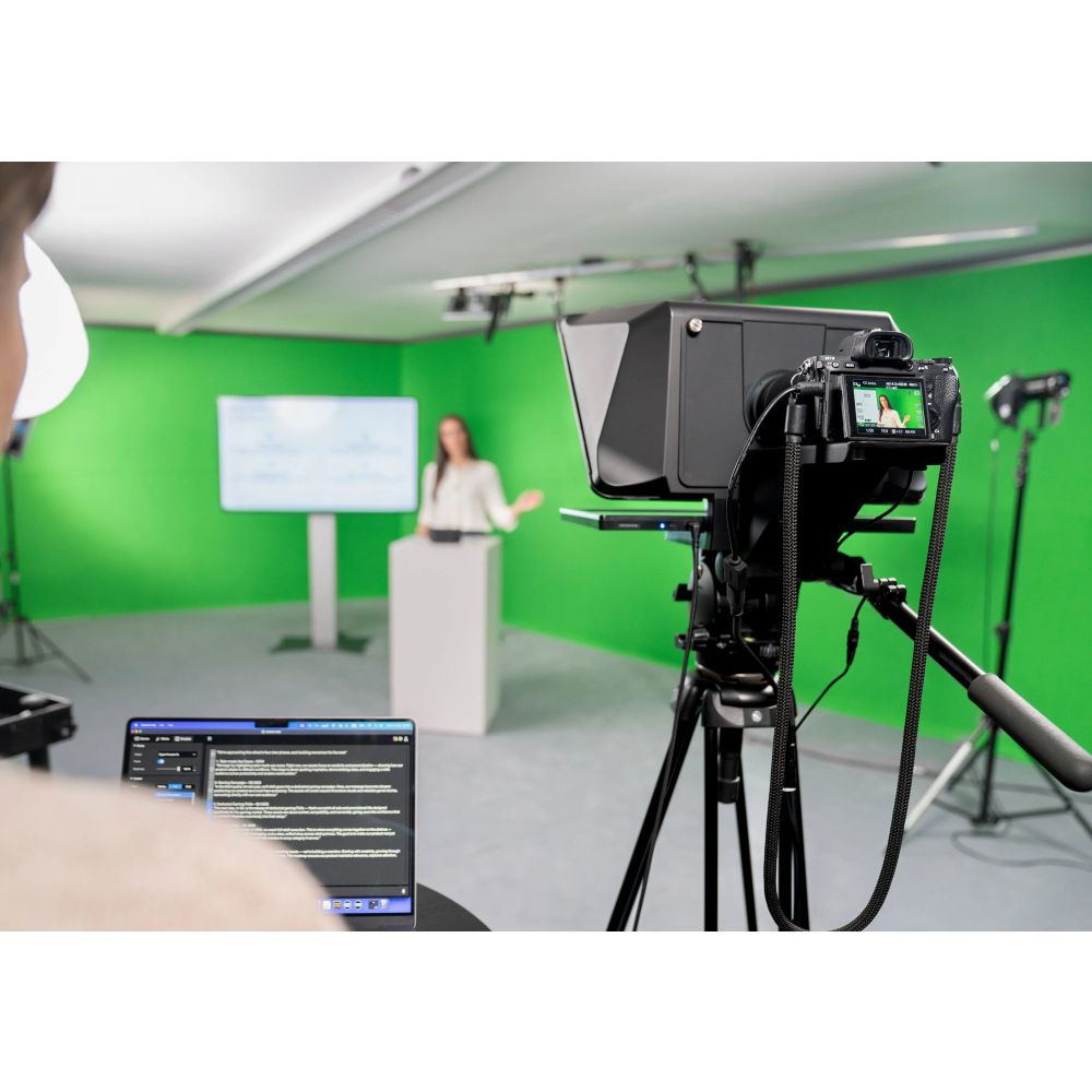 Elgato Prompter XL Teleprompter in voller Größe mit abnehmbarem Display