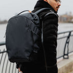 Leofoto Daily Lite Series Backpack 17L - Blau inkl. Kamera-Cube