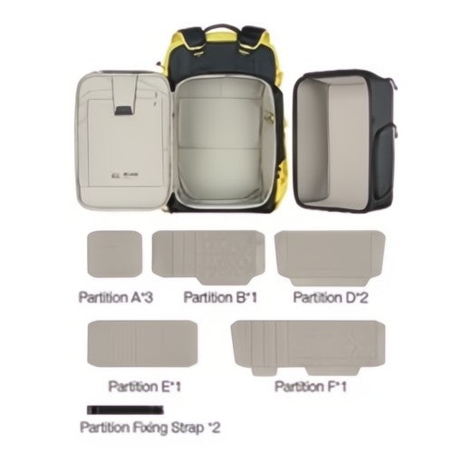 Leofoto Großer Trennwand Für Rucksack Der Backup-Serie