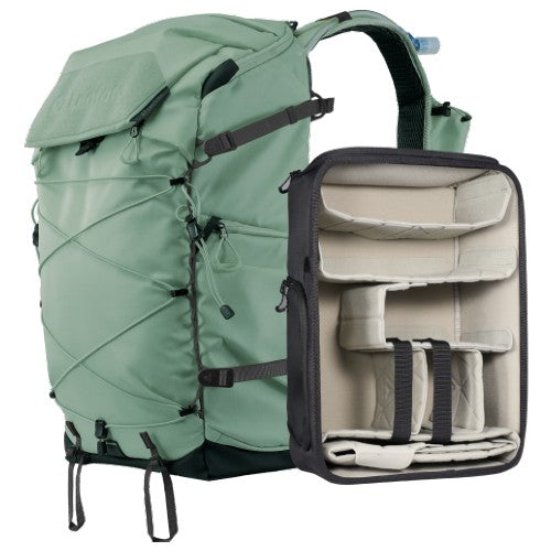 Leofoto Backup Series Backpack 35L Green inkl. Large Divider